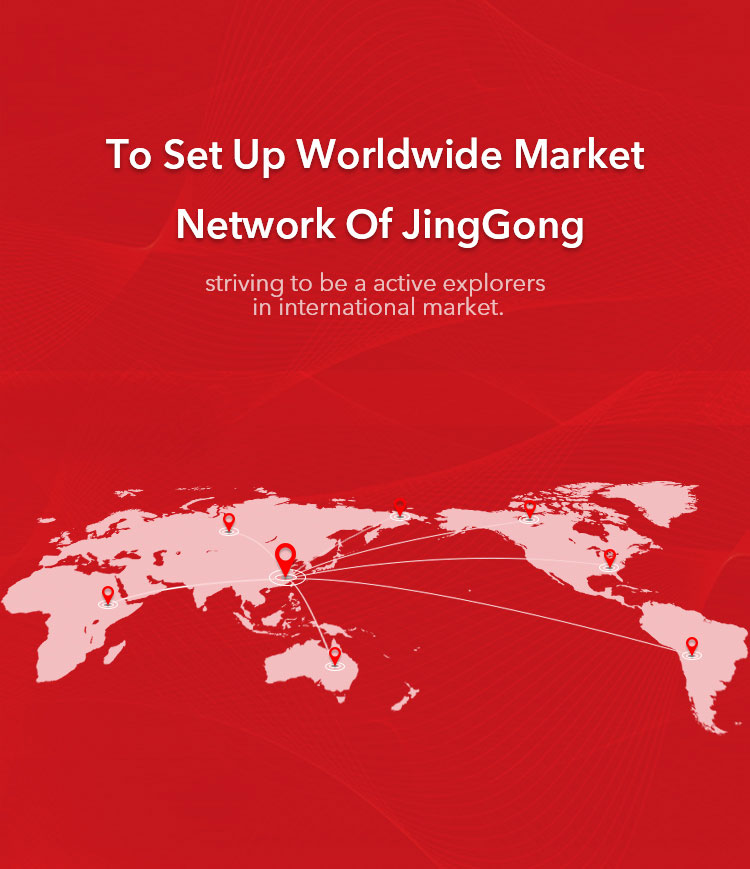 Worldwide service network locations